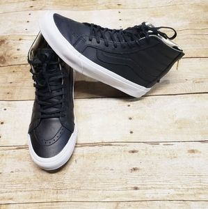Van's ski high tops with zipper